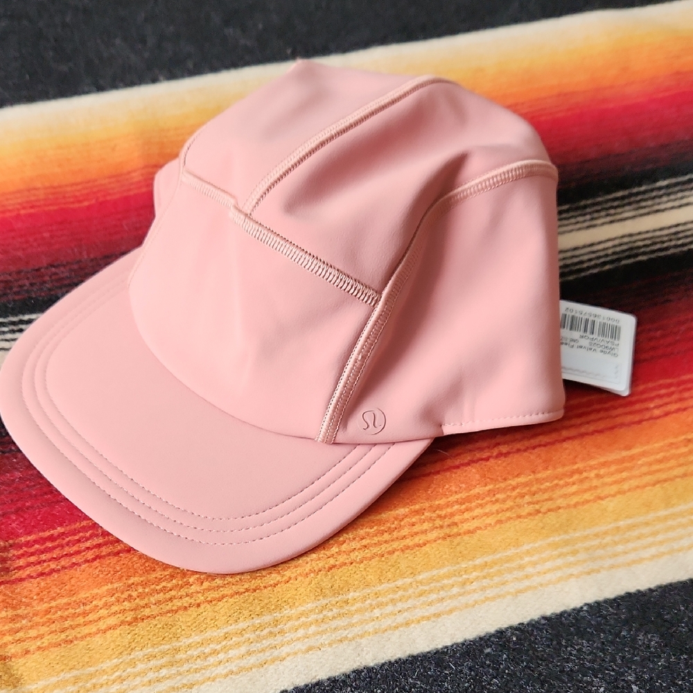 Lululemon Athletica Peach Glyde Velvet Fleece Hat